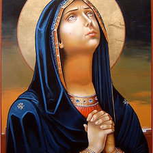 Схема вышивки «Молитва»