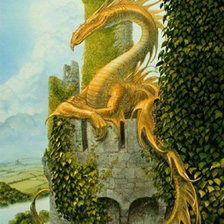 Схема вышивки «Страж замка»