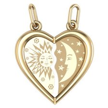 Схема вышивки «солнце и луна»