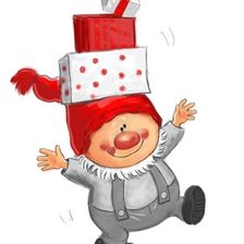 Схема вышивки «Гном»