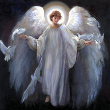 Схема вышивки «Серия "Ангелы"»