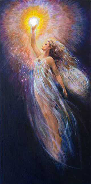 Серия "Ангелы" - девушка, ангел - оригинал