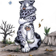 Схема вышивки «уже зима?!»