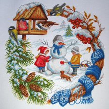 Схема вышивки «Новый год»