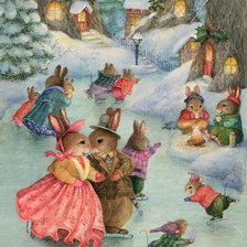 Схема вышивки «Зайки»