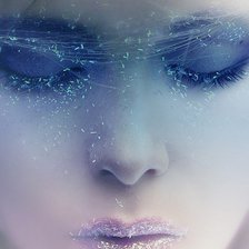 Схема вышивки «снежная королева»