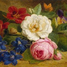 Схема вышивки «букет 2»