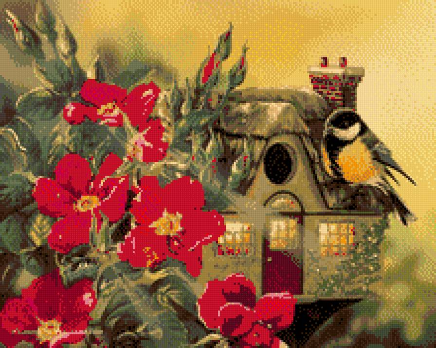 птичка невеличка - птицы - предпросмотр