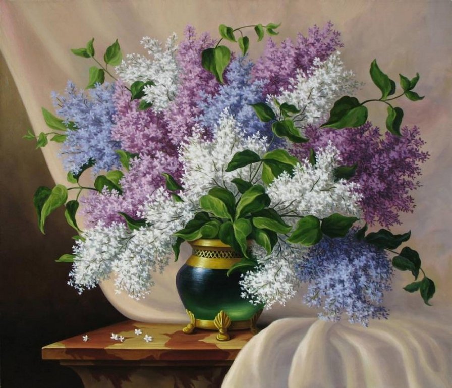 Букет сирени - сирень, букет - оригинал