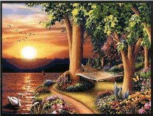 Закат - пейзаж, закат - оригинал