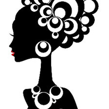 Схема вышивки «Силуэт»