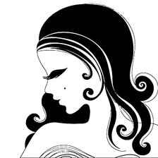 Схема вышивки «Силуэт»