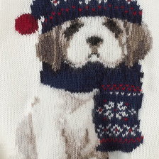 Схема вышивки «собачка»