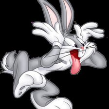 Схема вышивки «багз банни»