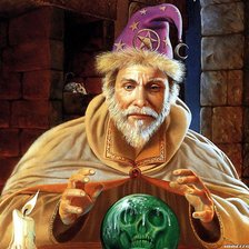 Схема вышивки «Мерлин»