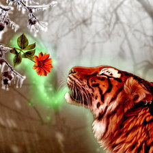 Схема вышивки «думай о хорошем,только о хорошем...»