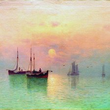 Схема вышивки «Рассвет»