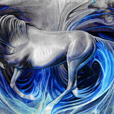 Схема вышивки «лошадь»