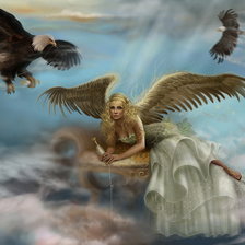 Схема вышивки «повелительница судеб»