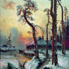 Схема вышивки «весна»