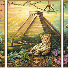 Схема вышивки «Майя»