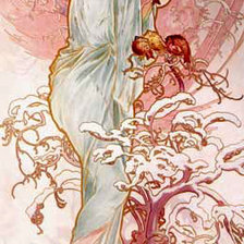 Схема вышивки «А.Муха Зима»