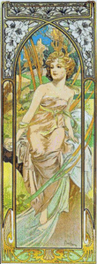 А.Муха Задумчивость 2 - предпросмотр