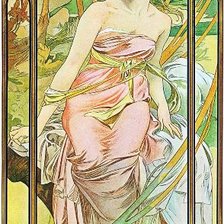 А.Муха Задумчивость 2