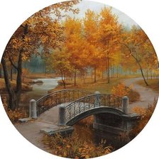 Схема вышивки «Осень»