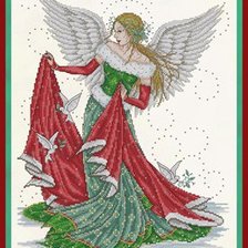 Схема вышивки «Andělíček»