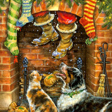 Схема вышивки «долгожданный гость»