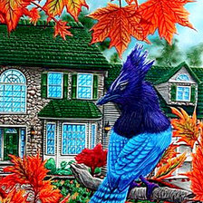 Схема вышивки «птица счастья?»