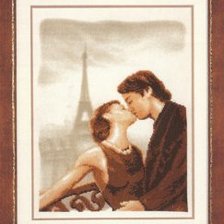 Схема вышивки «париж»