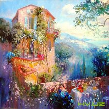 Схема вышивки «лоран парселье»