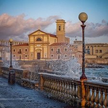 Схема вышивки «Архитектура»