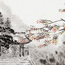 Схема вышивки «Пагода»