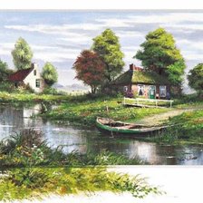 Село у реки