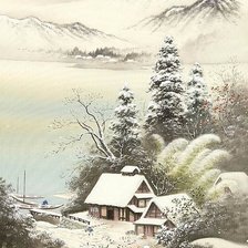 Зима в горах