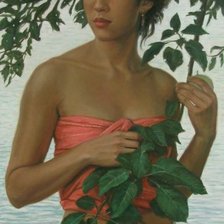 Схема вышивки «Серия "Девушка"»