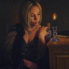 Схема вышивки «Серия "Девушка"»