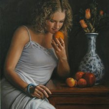 Схема вышивки «Серия "Девушка"»