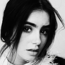 Схема вышивки «Лили Коллинз»