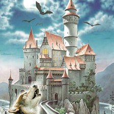 Схема вышивки «Сказочный замок»