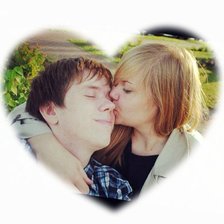 Схема вышивки «лера и илья»