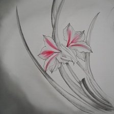 Схема вышивки «Триптих "Акварель" *1»