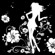 Схема вышивки «Силуэт»