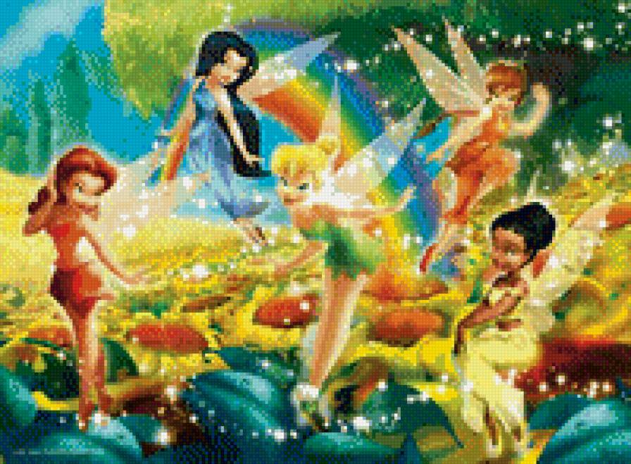 Фея Динь Динь и её подруги - мультяшки - предпросмотр