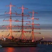 Схема вышивки «Паруса»