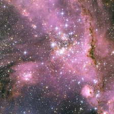 Схема вышивки «Звёздное небо.»