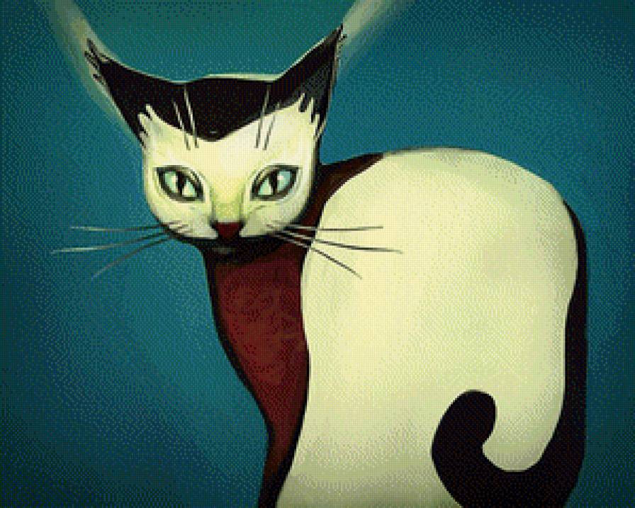 Незнакомка - кошка - предпросмотр